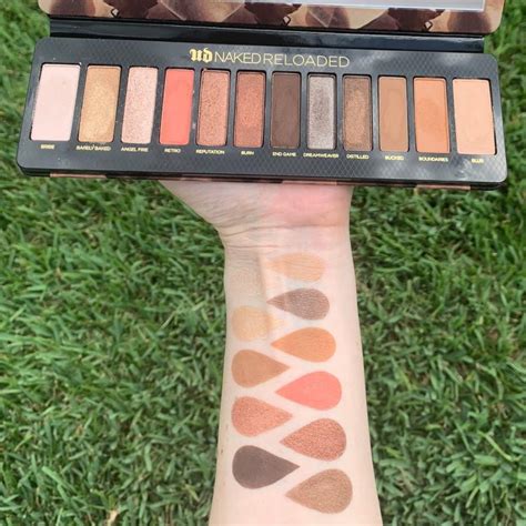 Urban Decay Naked Reloaded Eyeshadow Palette, Nude Bronze。